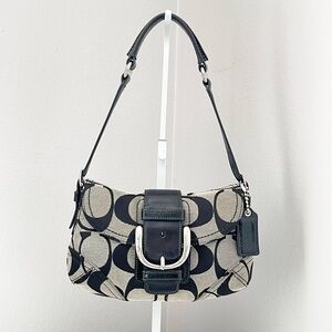 Vintage Coach Soho Signature Shoulder Bag